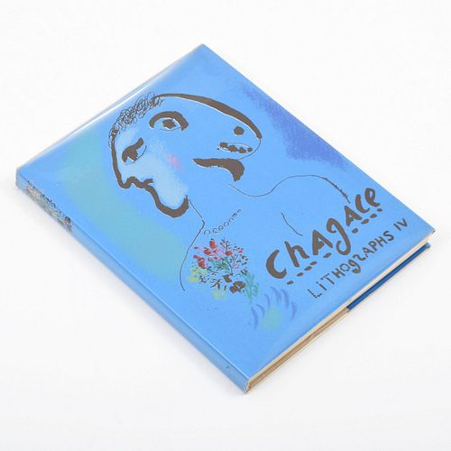 Charles Sorlier Marc Chagall "Lithographs IV" Book