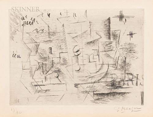 Georges Braque (French, 1882-1963), Paris 1910