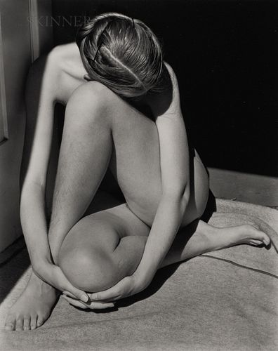 Edward Weston (American, 1886-1958), Nude (Charis, Santa Monica)