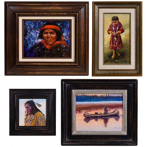 Native American Indian Themed Artwork Assortment