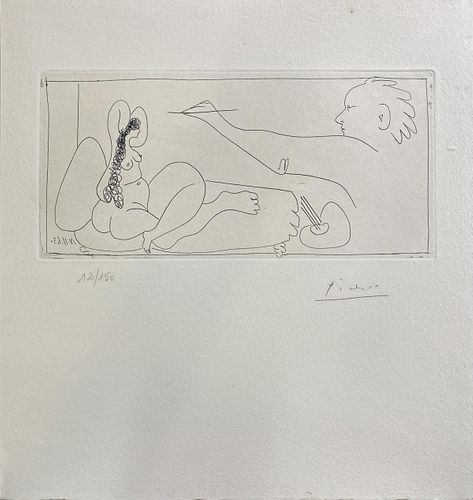 Pablo Picasso - Peindre une dame