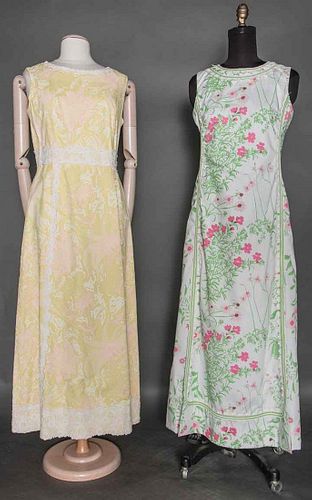 TWO LILY PULITZER MAXI DRESSES, 1970s