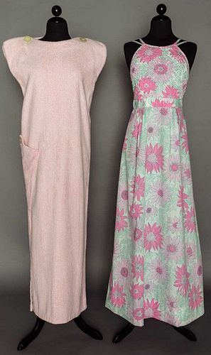 CARDIN & PULITZER LONG DRESSES, 1970s