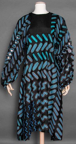 ZANDRA RHODES SLASHED DRESS, 1970s