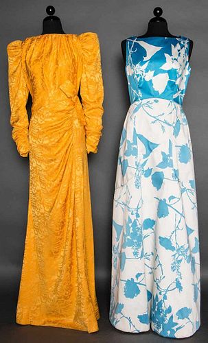 TWO SCAASI EVENING GOWNS, 1980s