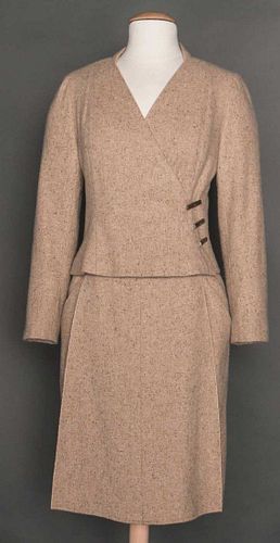 CHANEL CASHMERE SUIT, LATE 20TH C