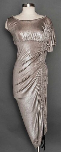 VIVIENNE WESTWOOD METALLIC EVENING GOWN, EARLY 1990s