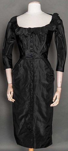JEAN DESSES COUTURE DINNER DRESS, 1940s