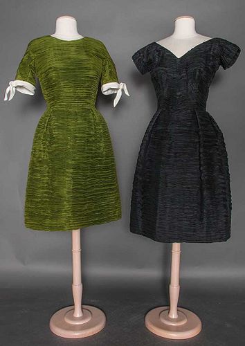 TWO SYBIL CONNOLLY PARTY DRESSES, 1960s