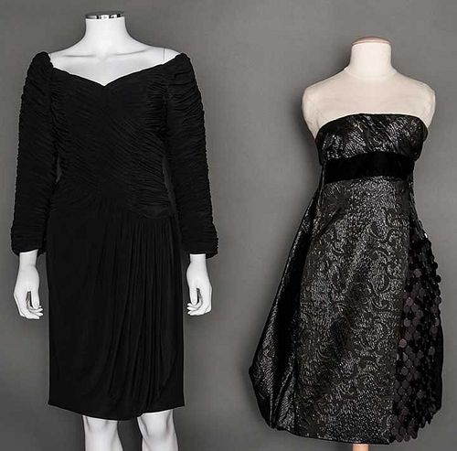 C. LACROIX & V. COSTA COCKTAIL DRESSES, 1990s