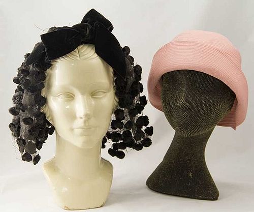 LILLY DACHE & NORMAN NORELL HATS, 1950s & 1960s