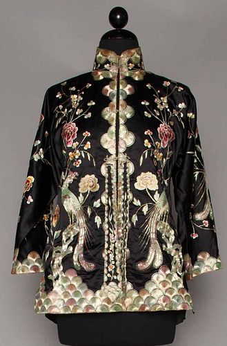 EMBROIDERED EXPORT JACKET, CHINA, 1930-1940