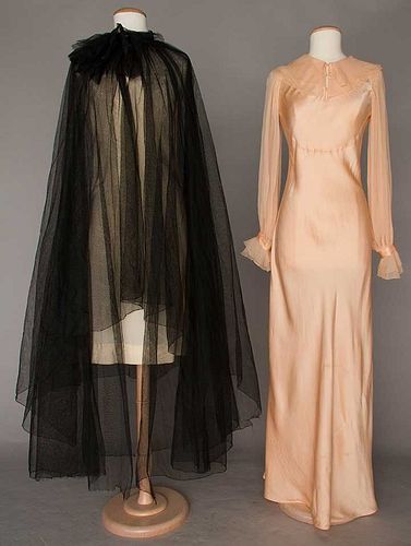 FOUR PIECES LINGERIE, ONE WORTH 1900 & THREE 1930s