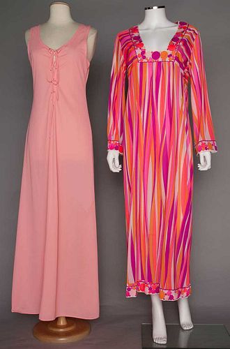 TWO DESIGNER NEGLIGEES, 1960-1970