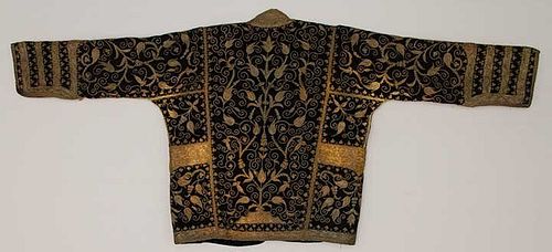 GOLD EMBROIDERED MAN'S COAT, MIDDLE EAST