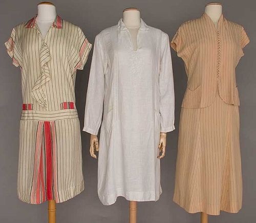 THREE DAY DRESSES, 1925-1930