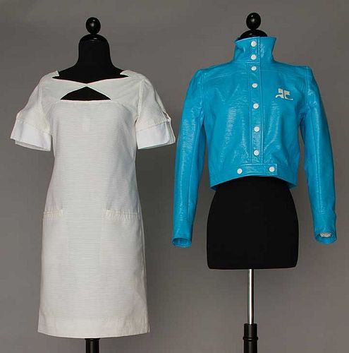TWO COURREGES SPRING-SUMMER GARMENTS