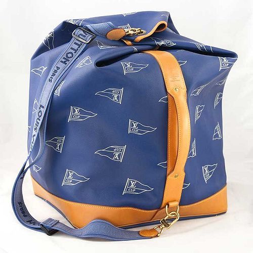 LOUIS VUITTON LARGE AMERICA'S CUP BUCKET BAG, 1991