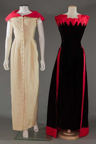 FONTANA SISTERS' EVENING GOWNS, ROME,1950s