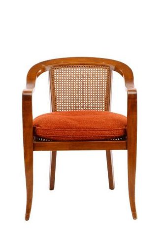 Mid Century Bentwood Armchair by Edward Wormley