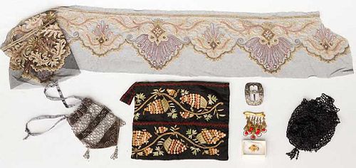 ACCESSORY LOT, 19TH & EARLY 20TH C