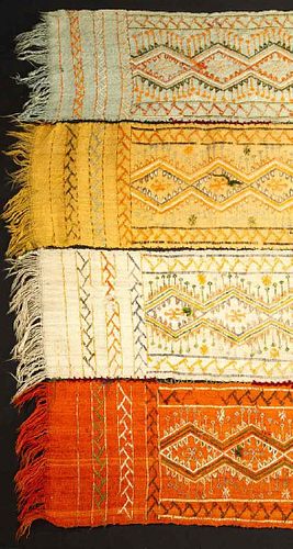 4 WOVEN & EMBROIDERED RUG WRAPPERS