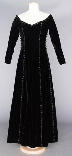 JACQUES HEIM COUTURE BALL GOWN, LATE 1960s