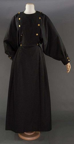 CHANEL TWO PIECE DINNER DRESS, LATE 20TH C