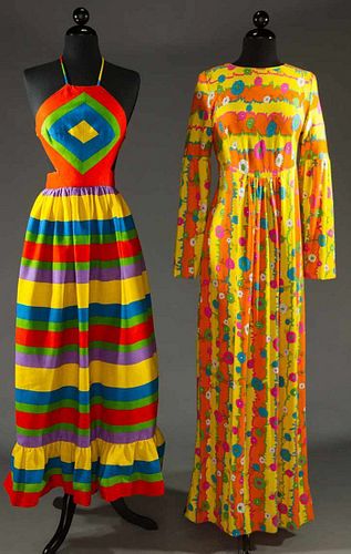 PULITZER & DE LA RENTA SUMMER DRESSES, 1970s