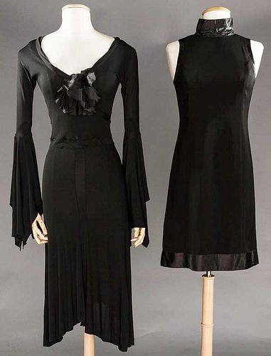 YVES SAINT LAURENT & COURREGES DRESSES, 1970s
