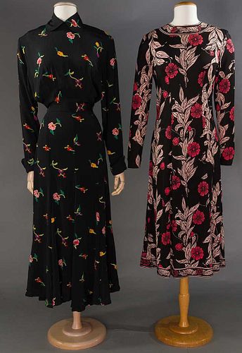 EMILIO PUCCI & NORMA KAMALI MAXI DRESSES, 1970s
