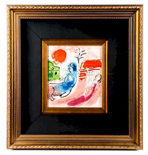 Marc Chagall, "Maternity with Centaur", Signed