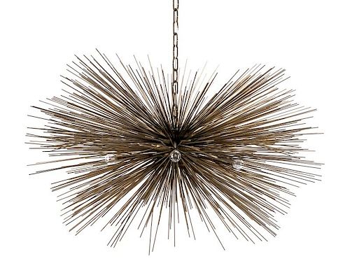 MCM Lumiere or Urchin Sputnik Chandelier