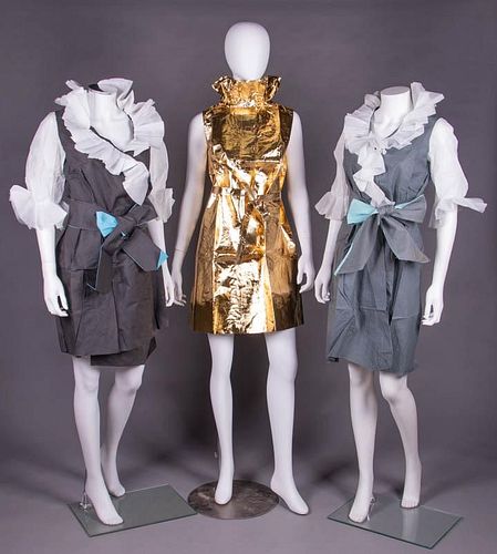 SET OF TWA PAPER DRESSES, AMERICA, 1968