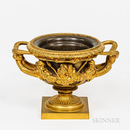 European Gilt-bronze Urn