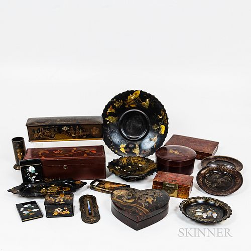 Group of Lacquerware