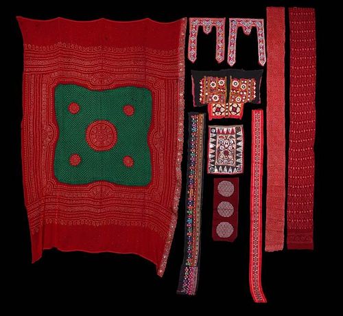 HOUSEHOLD & PERSONAL TEXTILES, INDIA, 19TH & EARLY 20TH