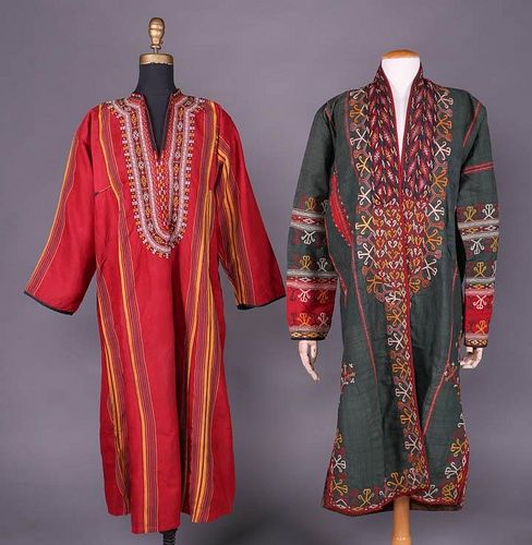 ONE CHAPAN & ONE CHERPI, TURKMENISTAN, LATE 19TH-EARLY