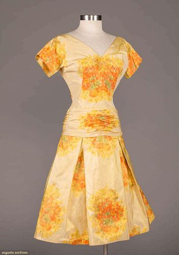 IRENE PARTY DRESS, AMERICA, LATE 1940s