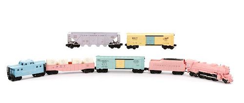 Lionel Girl's Pastel Freight Train Set, No 2037