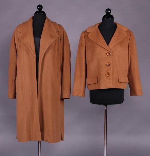 TWO VICUNA COATS, 1960-1970s