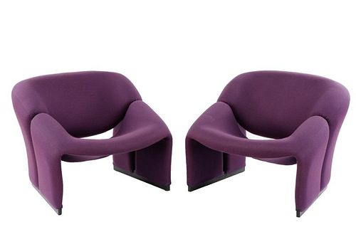 Pair Groovy Chairs by Pierre Paulin for Artifort