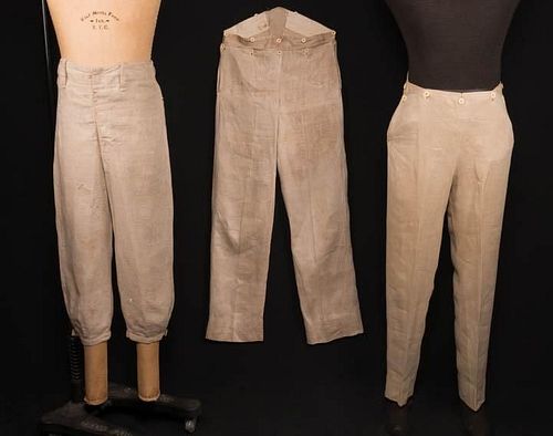 TWO MANS TROUSERS, 1840s