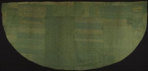 GREEN SILK DAMASK COPE, c. 1550s