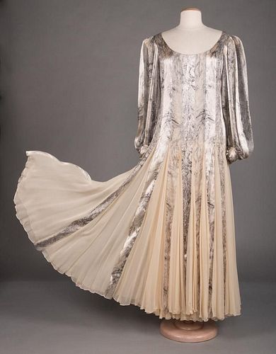 STAVROPOULOS EVENING GOWN, c 1980