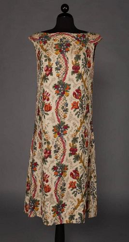 PHILIPPE & GASTON BEADED DRESS, FRANCE, c. 1925