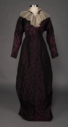 HOBBLE SKIRT DRESS, c. 1914
