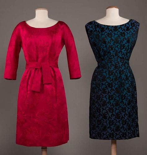 ONE PAULINE TRIGERE & ONE UNLABELED PARTY DRESSES,