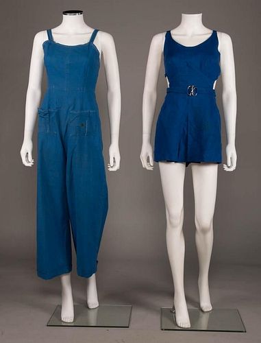 TWO PLAY GARMENTS, 1930-1940s