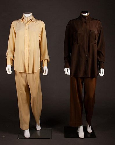 TWO KATHARINE HEPBURN OUTFITS, 1940-1970s